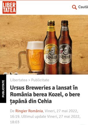 Goat Big or Go Home – Launching Kozel in Romania